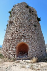 Santa Cesarea Terme - Particolare di Torre Minervino