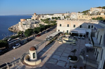 Santa Cesarea Terme - Scorcio del paese di mattina presto