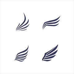 Fototapeta na wymiar Falcon Logo Template vector