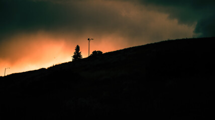 Fototapeta premium The Sky is Scorched
