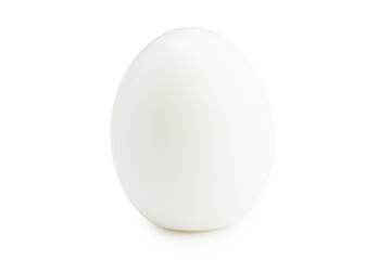 boiled eggs isolated on a white background
