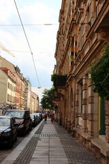 Fototapeta na wymiar Street in Dresden