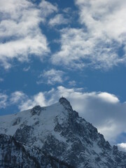 Alps in Chamonix-Mont-Blanc area
