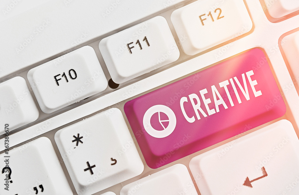 Poster text sign showing creative. business photo text managed to get around legal or conventional limits o