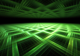 abstract green high tech digital background