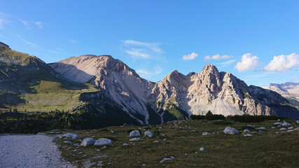 Dolomites. Italian mountain landscape