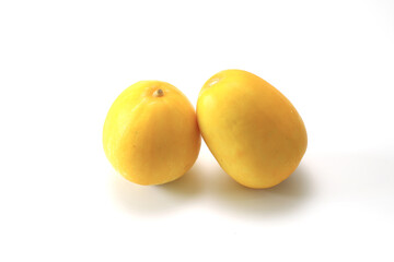 白背景のまくわうり