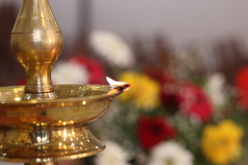 old oil lamp