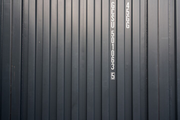 Black Cargo Container Pattern Background