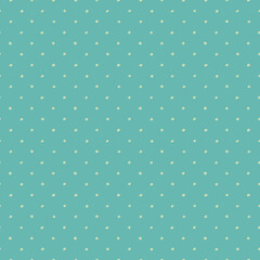 pastel teal and green small polka dot candy grunge seamless pattern great for branding and packaging design - obrazy, fototapety, plakaty