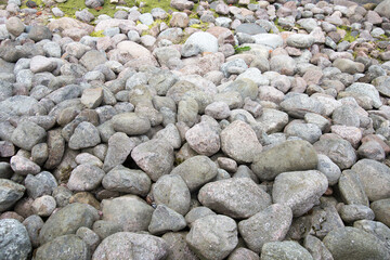 Big and small stones texture for backgrounds
