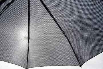 Part of the Umbrella in front of the sky