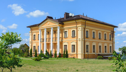 The main synagogue in the village of Mir, Korelichi district. The Grodno region. Belarus.
