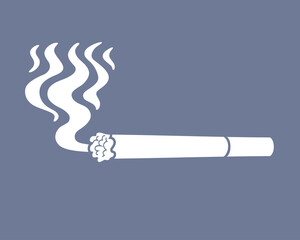 Cigarette sign icon