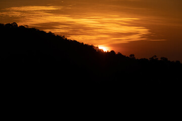 Obraz premium por do sol