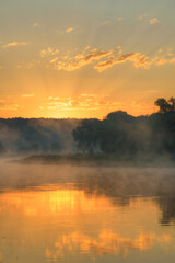 Sunrise on the Bug River 2