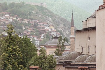 view of the city of kotor montenegro