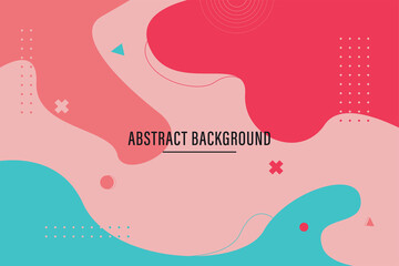 colorful abstract background template. premium vector