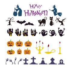 ハロウィン素材セット