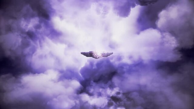 Sky Aces Aviators Intro Logo with Lightnings Animation