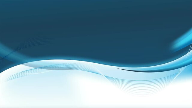 abstract blue dynamic animated business background video