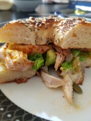 Bagel sandwich 02