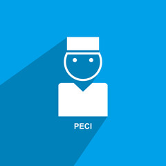 prayer cap icon, Religion icon vector