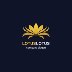 Lotus logo template vector icon