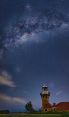 Milkyway over Barrenjoey Lighthouse