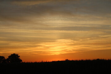 Fototapeta premium Beautiful colors in sky