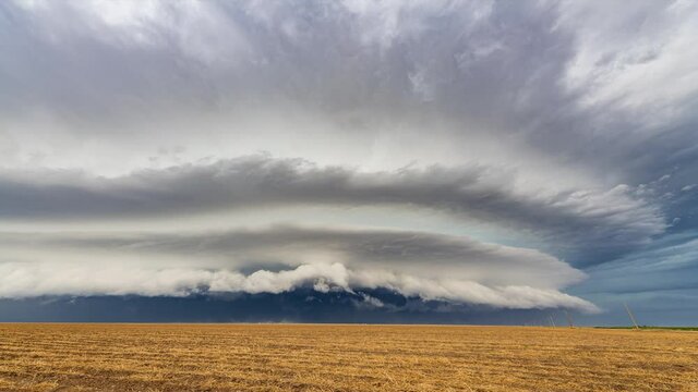 Supercell across the Great Plains