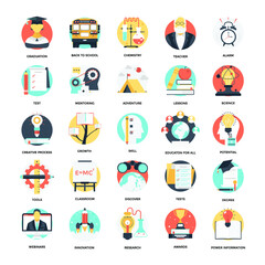 Education and Knowledge Vector Icons 5