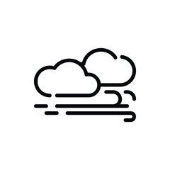 Season, Weather, Windy Icon Logo Vector Isolated. Autumn Icon Set. Editable Stroke and Pixel Perfect.