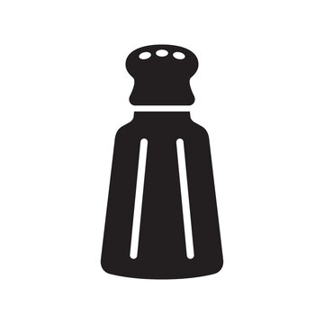 recommend clip art: Salt, pepper shaker icon vector illustration. 
