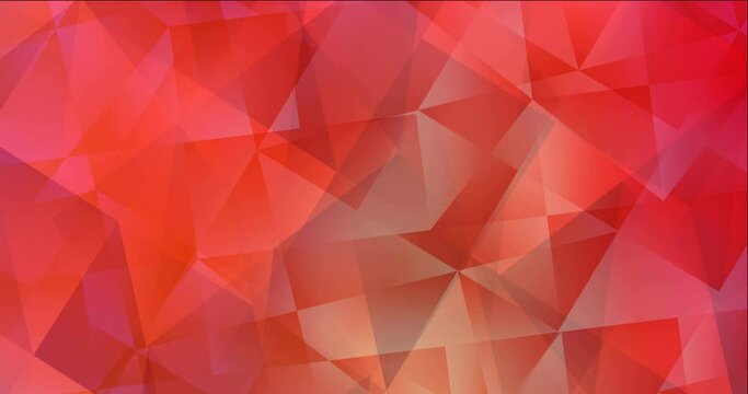 4K looping light red, yellow animated moving slideshow. Holographic abstract video with gradient. 4K screen saver for tech devices. 4096 x 2160, 60 fps. Codec Photo JPEG.