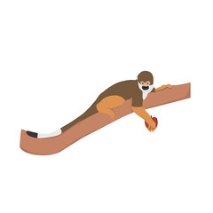 Squirrel Monkey Illustration
