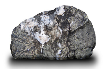 stones white background, Clipping path