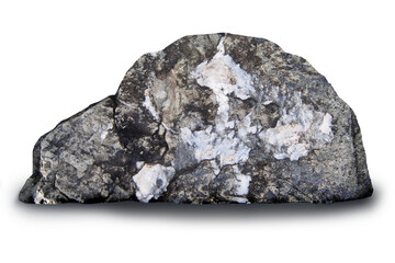 Obraz premium stones white background, Clipping path