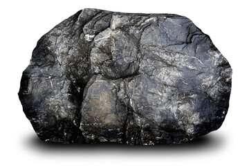 stones white background, Clipping path