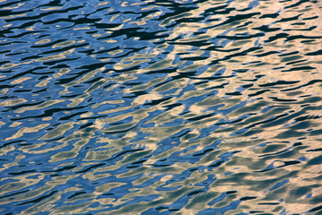 Rippling Water Abstract From the British Virgin Islands