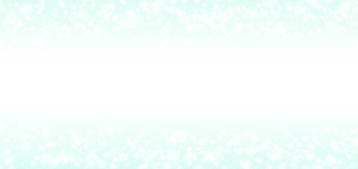 light and glitter on mint green background