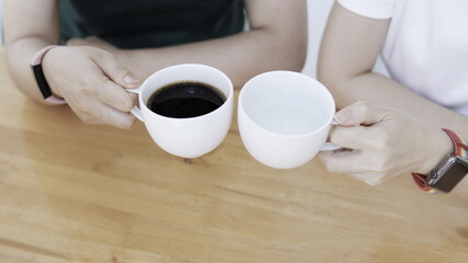 man with cup of coffee