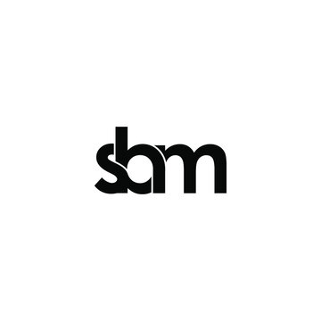 sbm letter original monogram logo design