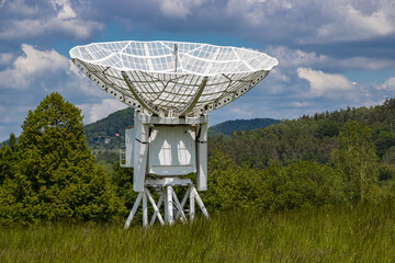 radars exploring mysterious distant space,