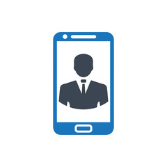 Video conference icon ( vector illustration )