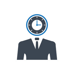 Time management icon ( vector illustration )