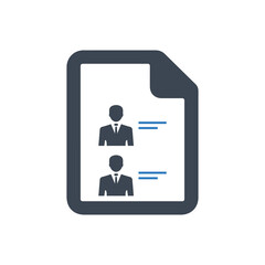 User profile icon ( vector illustration )