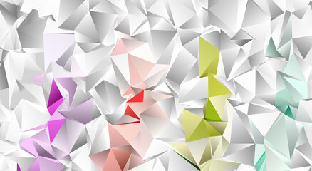 Abstract Low-Poly background. triangulated texture. Design 3d. Polygonal geometrical pattern. Triangular modern style