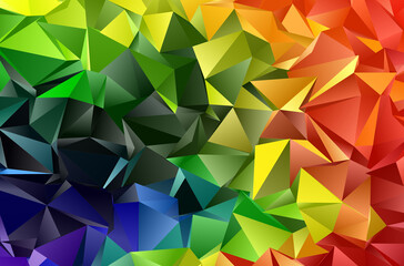 Abstract Low-Poly background. triangulated texture. Design 3d. Polygonal geometrical pattern. Triangular modern style