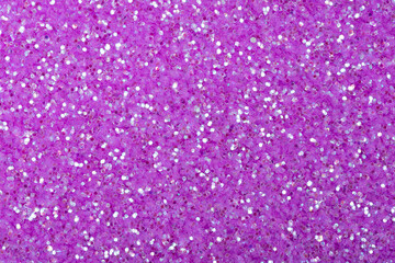 New shiny glitter background, texture in stylish lilac tone for design.